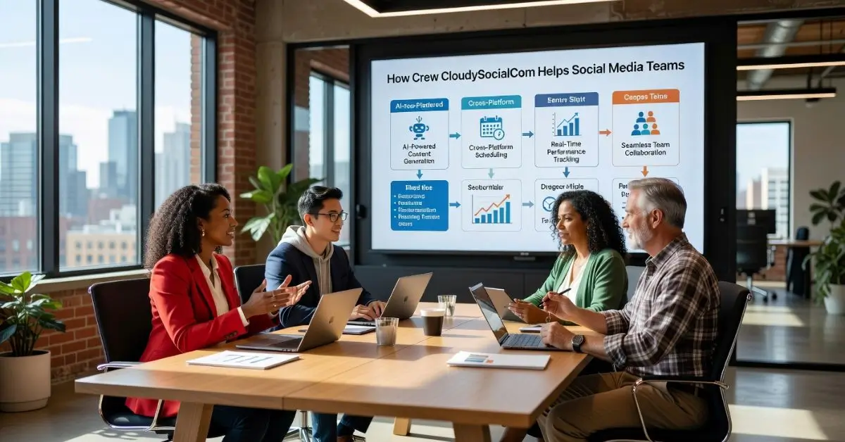 How Crew CloudySocialCom Helps Social Media Teams 2026 - Writexblog