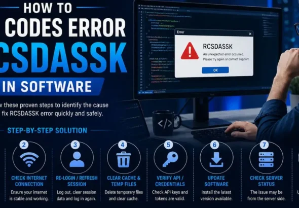 How to Fix Codes Error RCSDASSK in Software - Writexblog