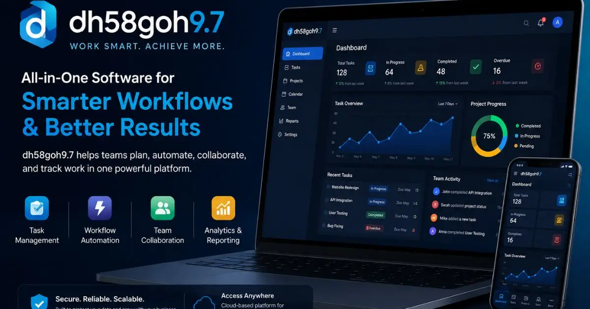 DH58GOH9.7 Software